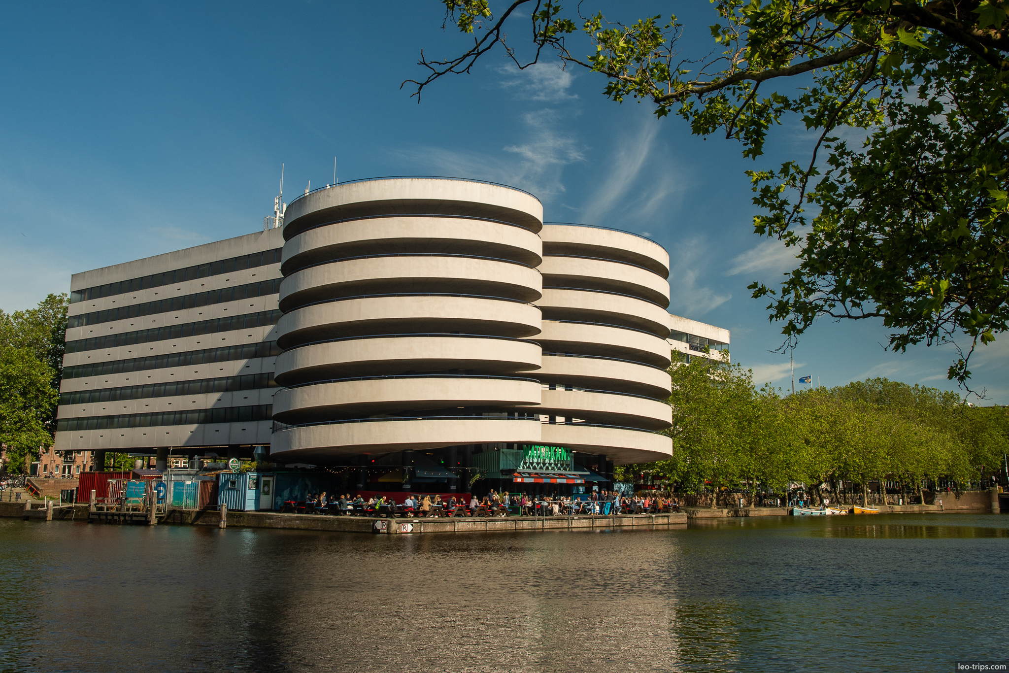 melkweg amsterdam round building on canal amsterdam