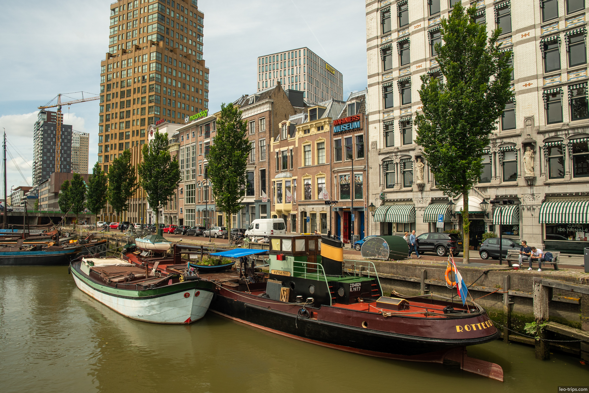 oudehaven maritiem museum historic boats rotterdam