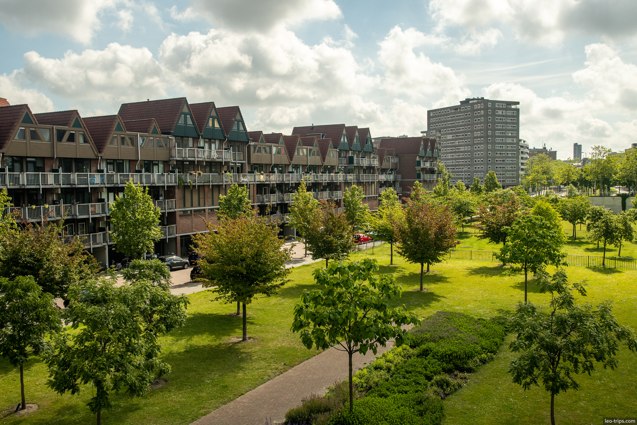 rotterdam residential neighborhood green park rotterdam