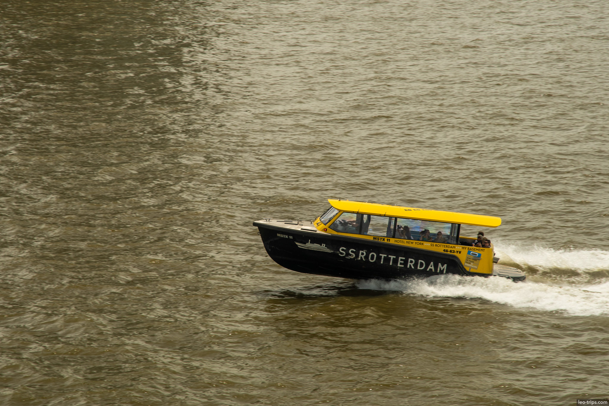 ss rotterdam water taxi maas river rotterdam