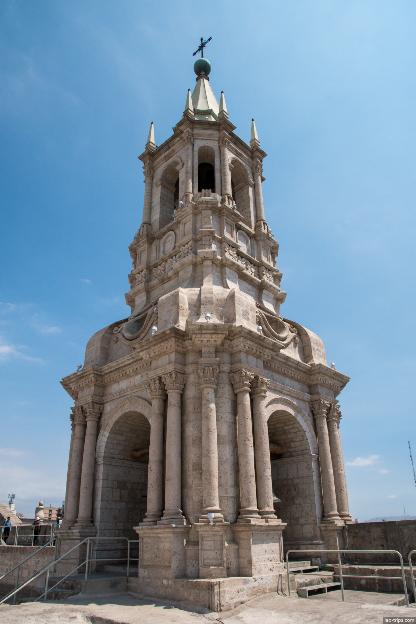 arequipa cathedral bell tower sillar baroque arequipa