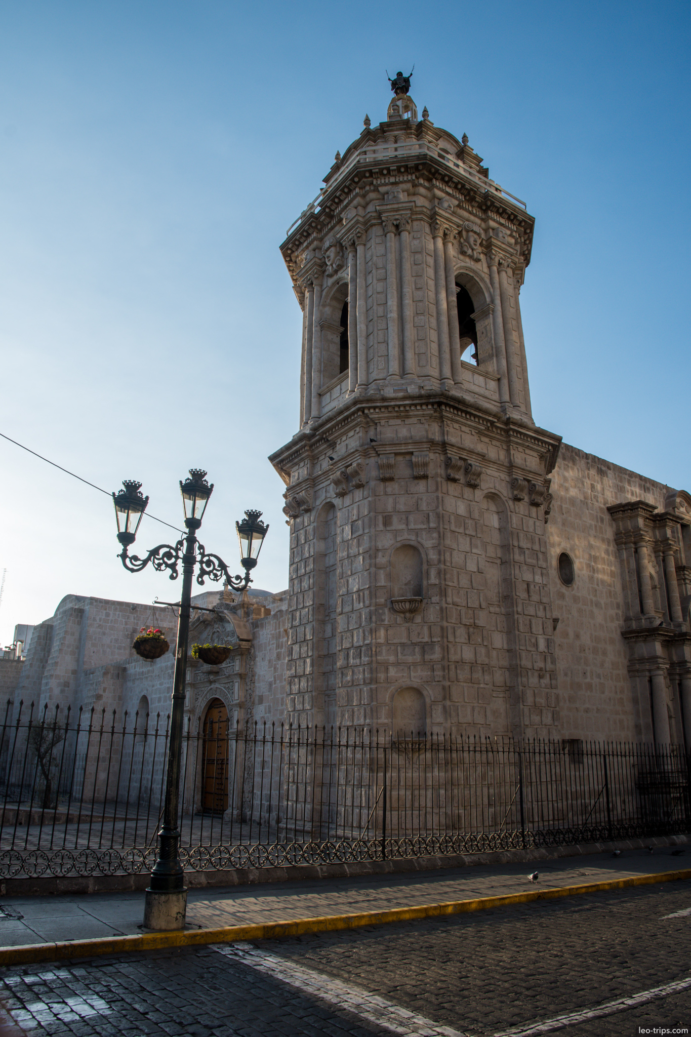 iglesia la compania de jesus bell tower arequipa arequipa