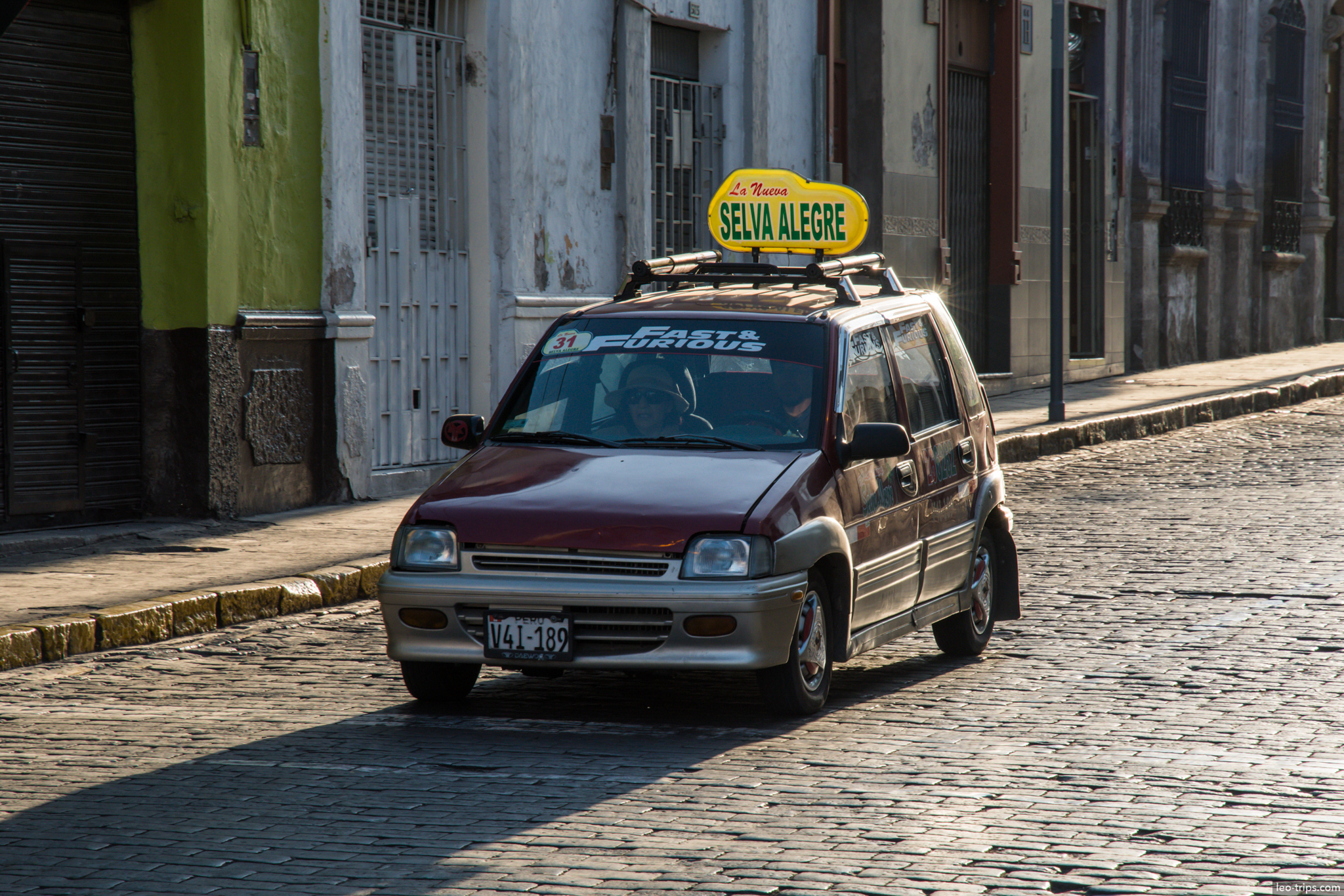 selva alegre taxi fast furious cobblestone arequipa arequipa