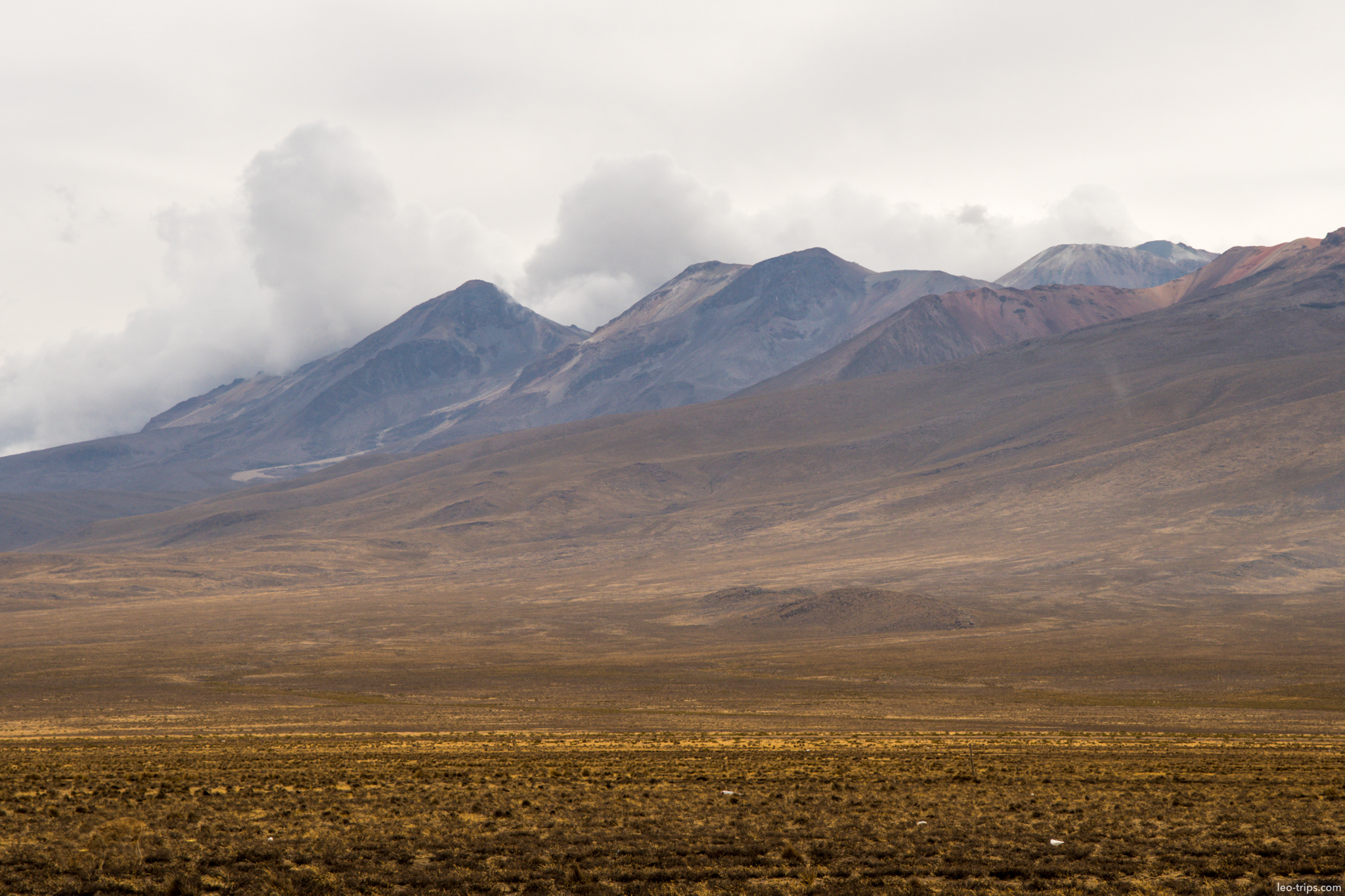 andean altiplano volcanic peaks clouds colca canyon