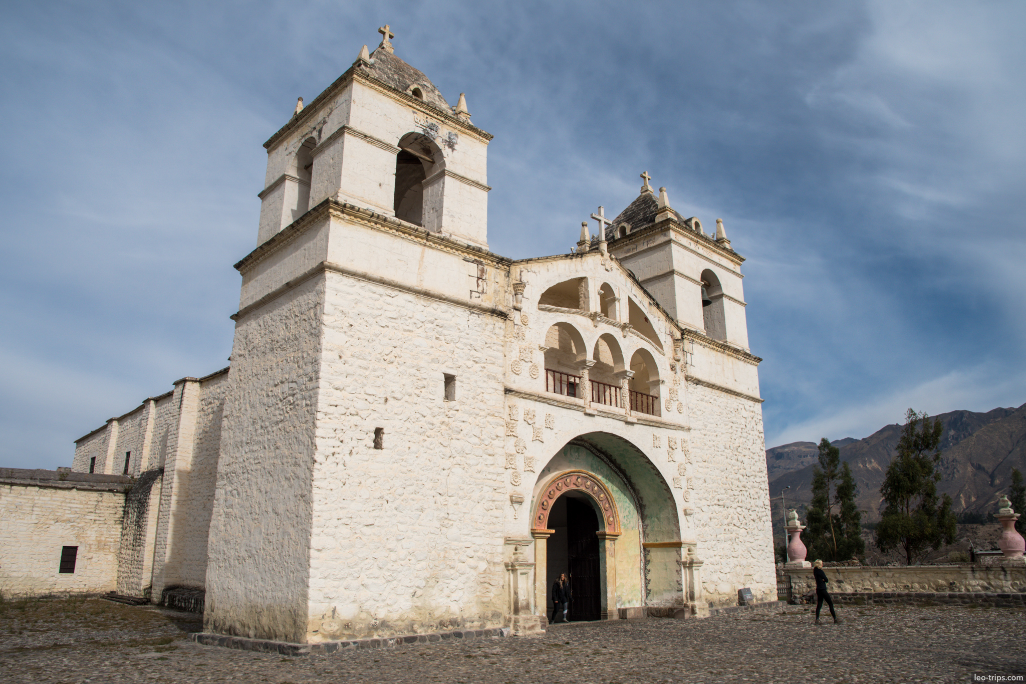 colonial church santa catalina maca colca colca canyon