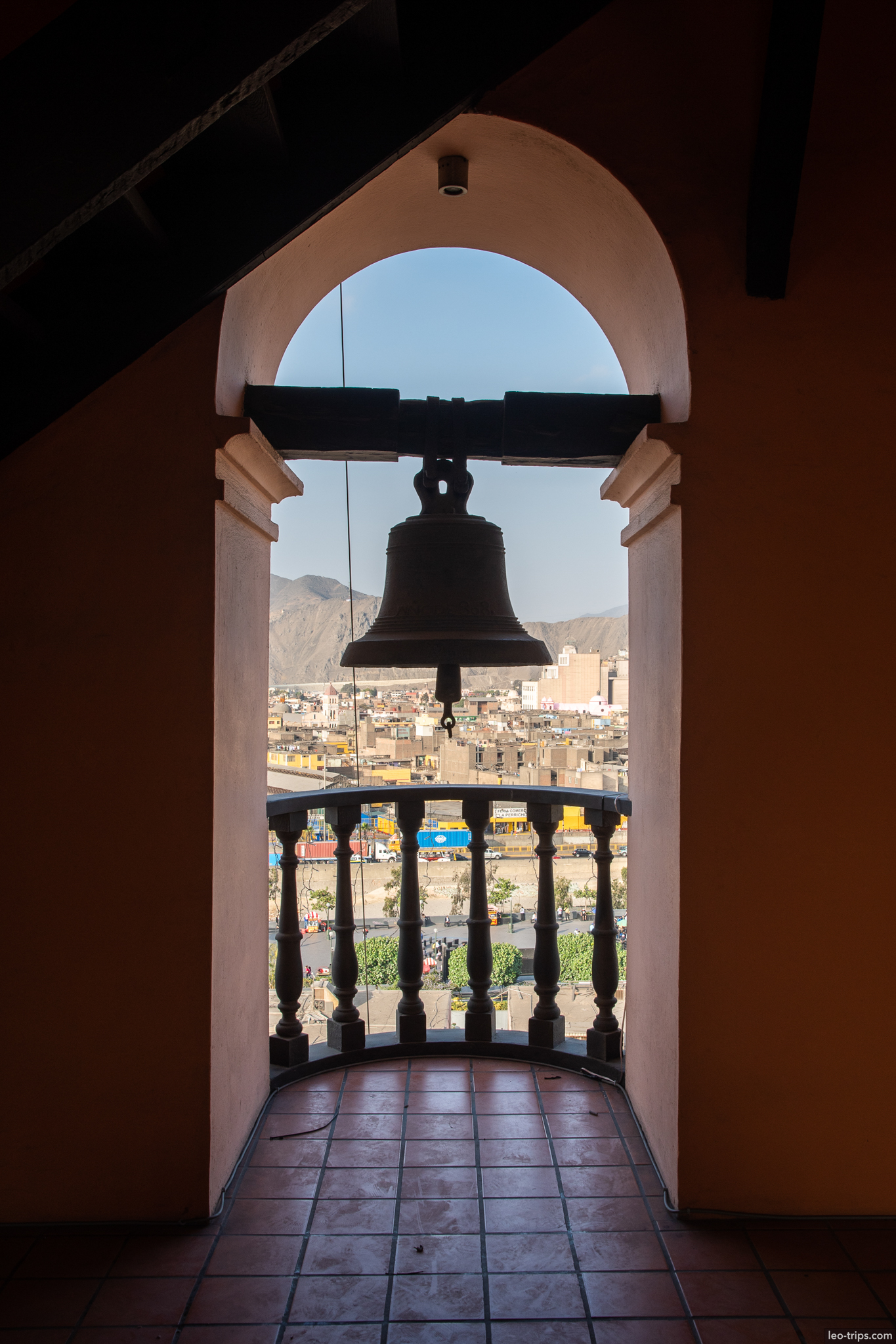 convento san francisco bell tower view lima