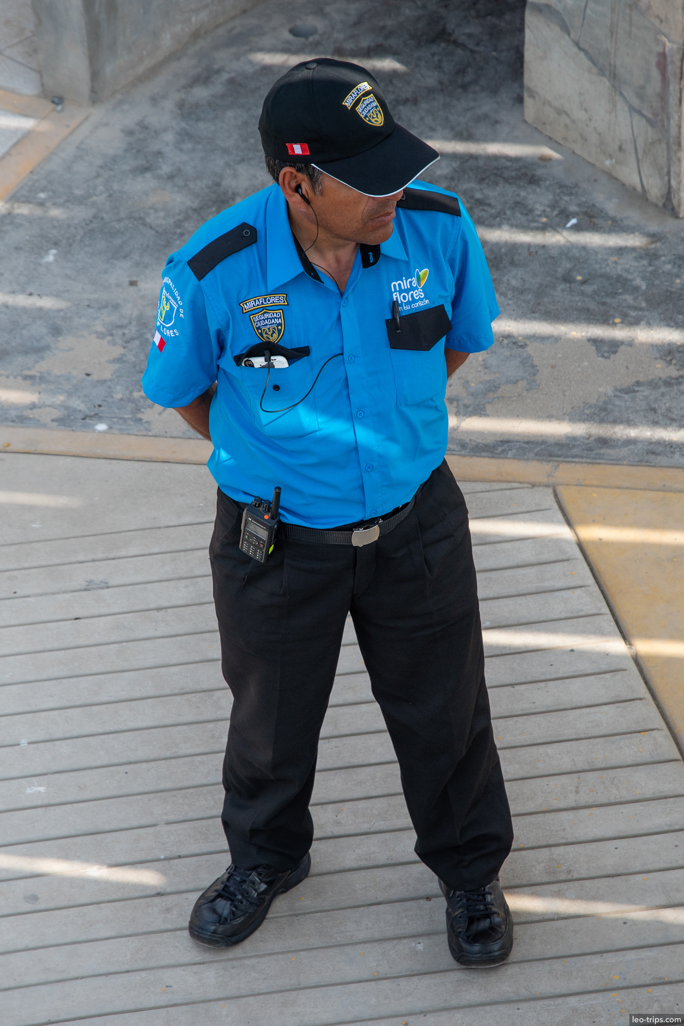 miraflores seguridad ciudadana guard uniform lima