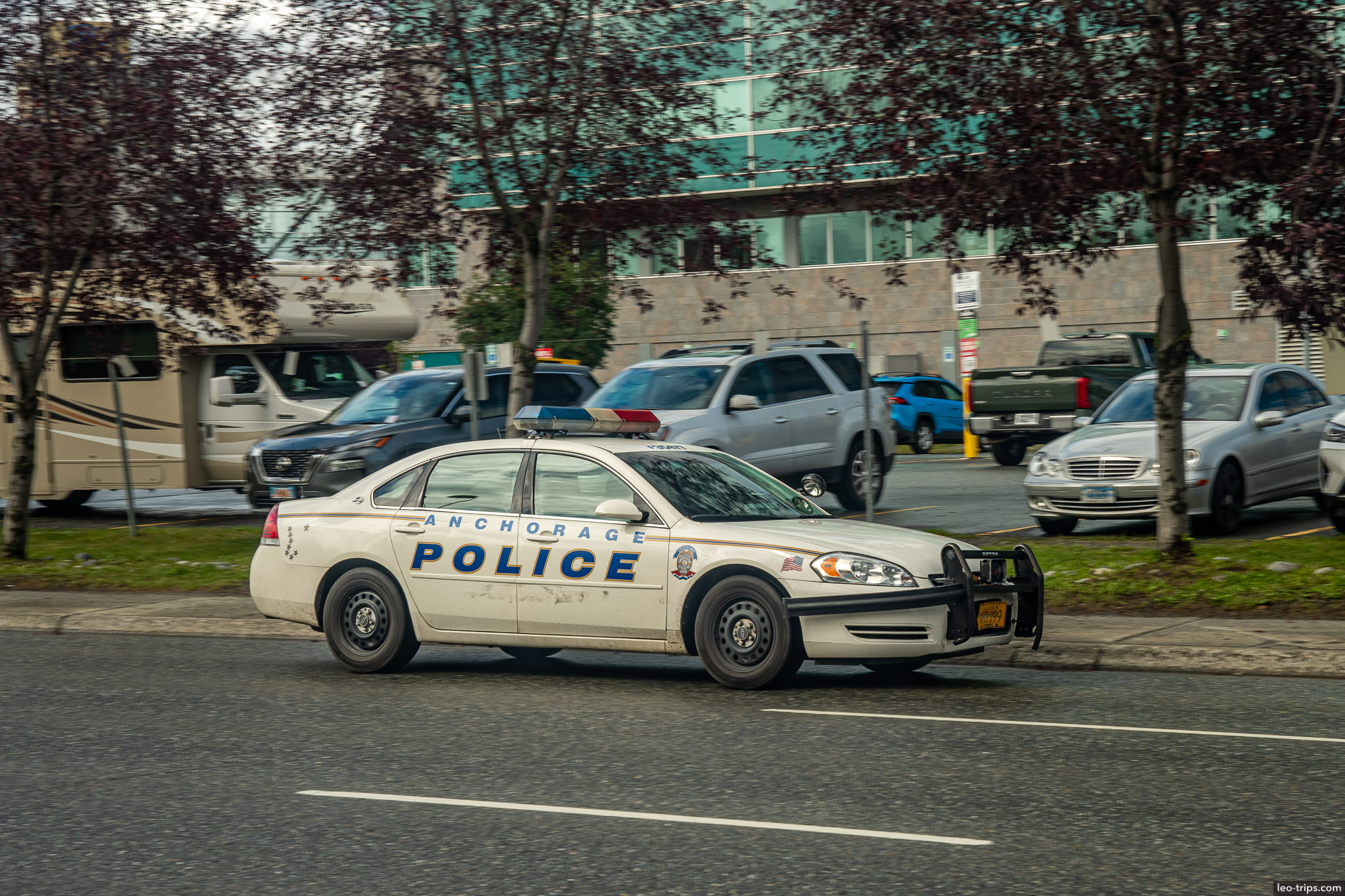 Police car from Anchorage anchorage