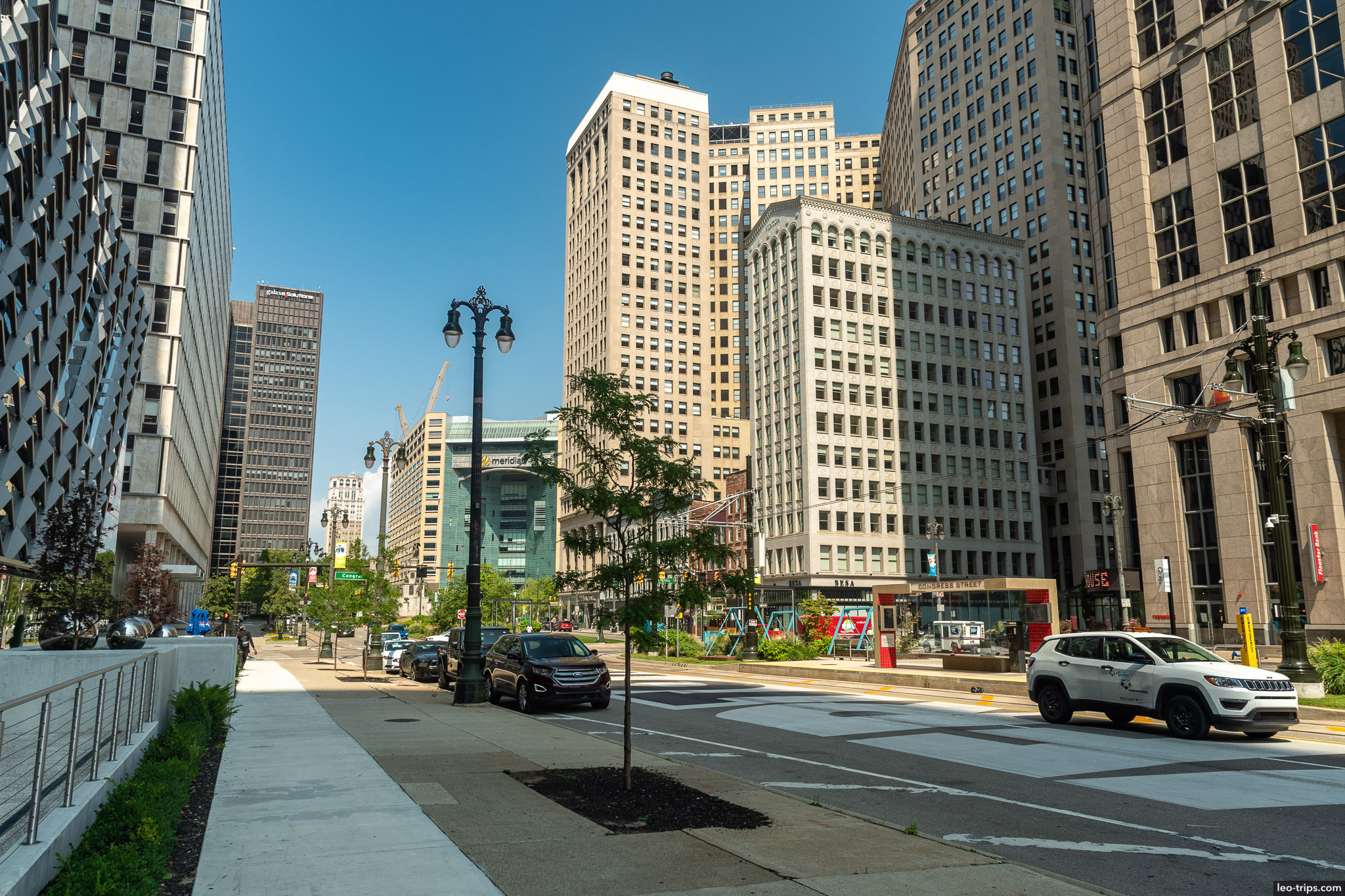 downtown detriot detroit