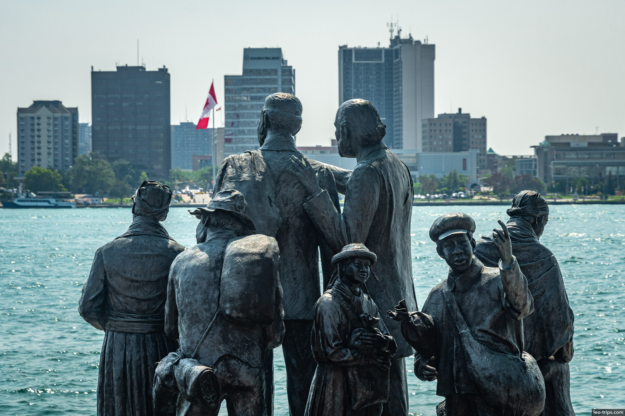 underground railroad memorial detroit