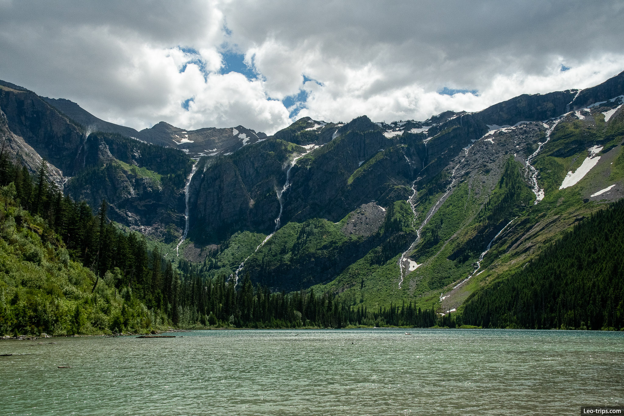 avalanche lake glacier national park