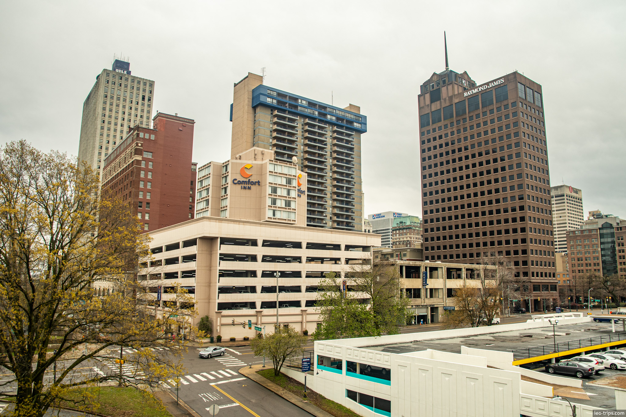View to Downtown Memphis memphis