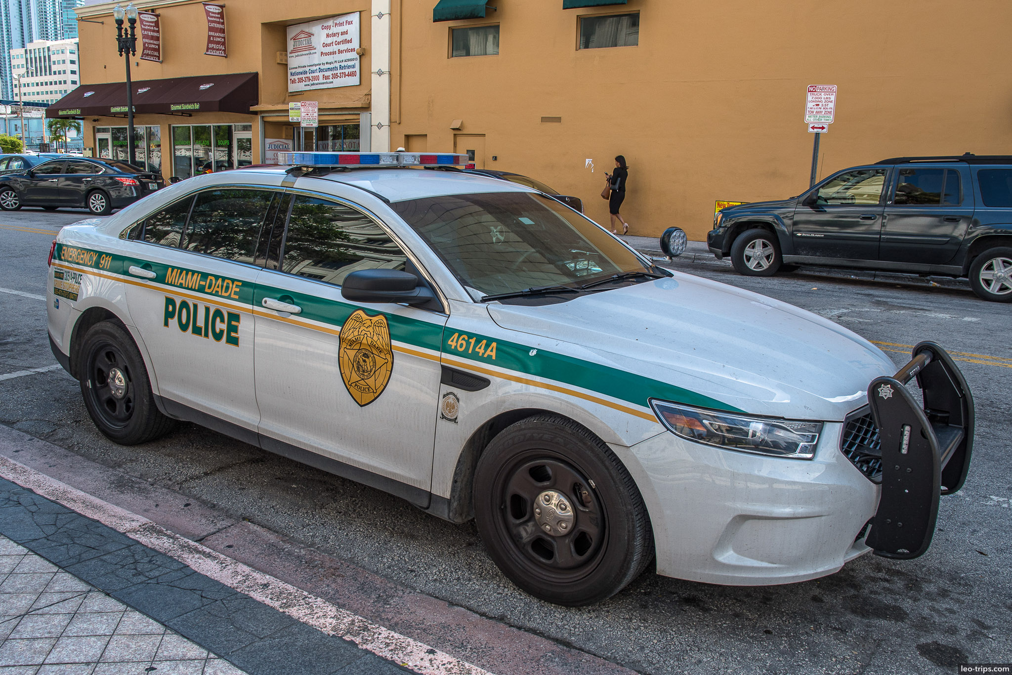 Miami Dade Police Car miami
