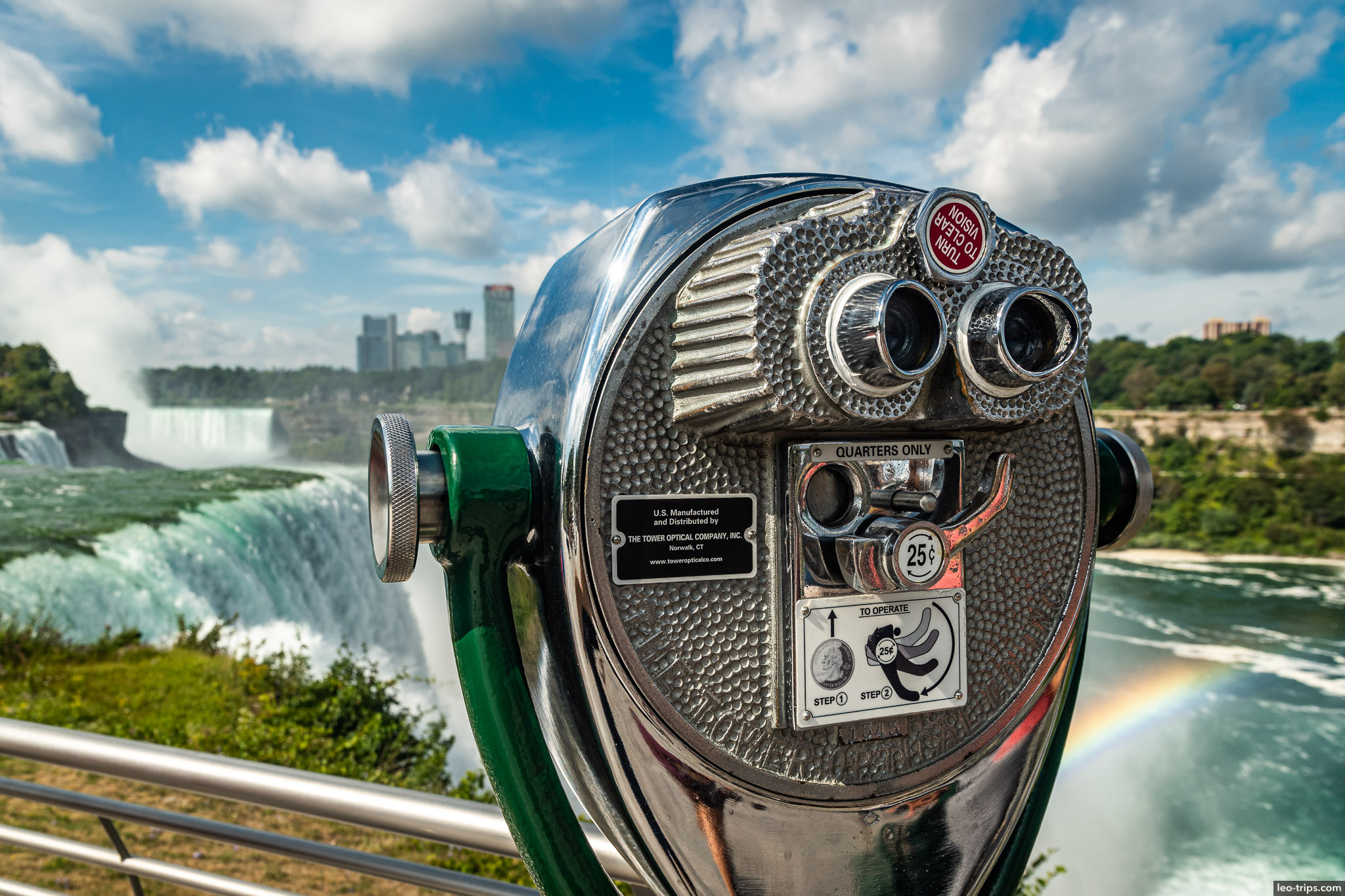 binocular tower viewer niagara falls state park