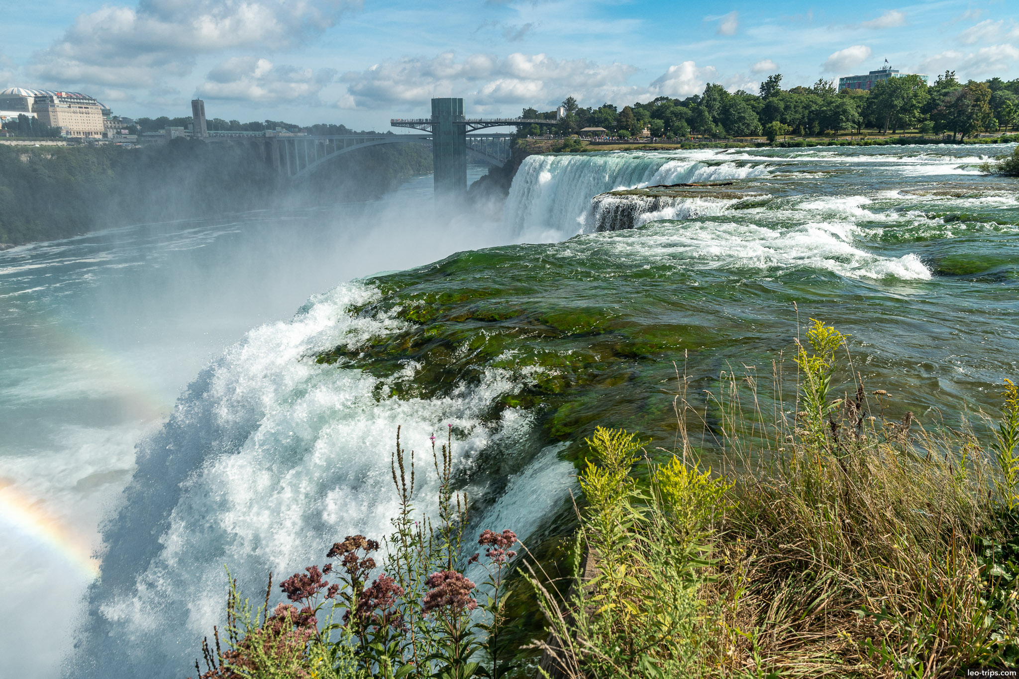 start of american falls niagara falls state park