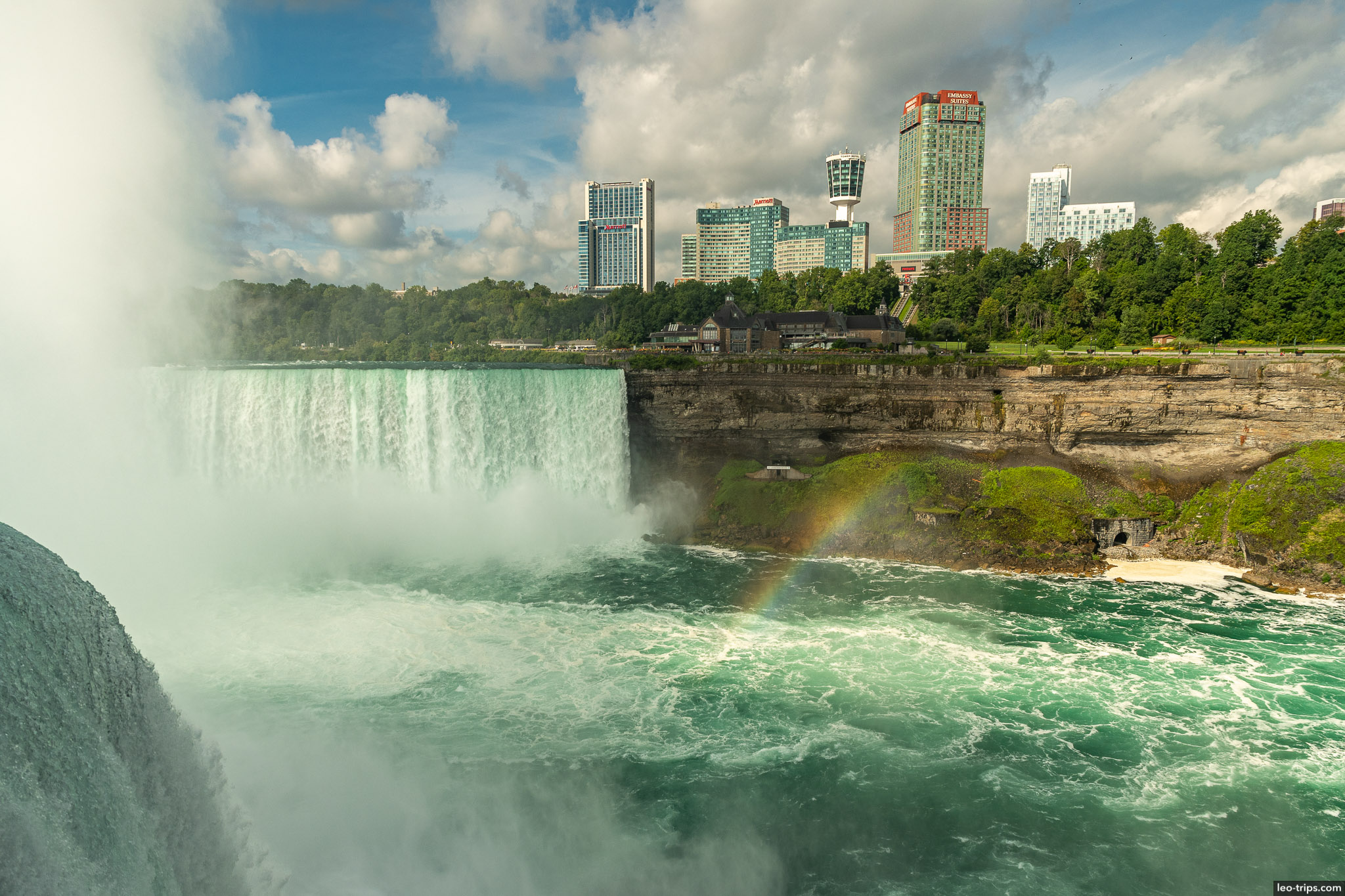 view from terrapin point niagara falls state park