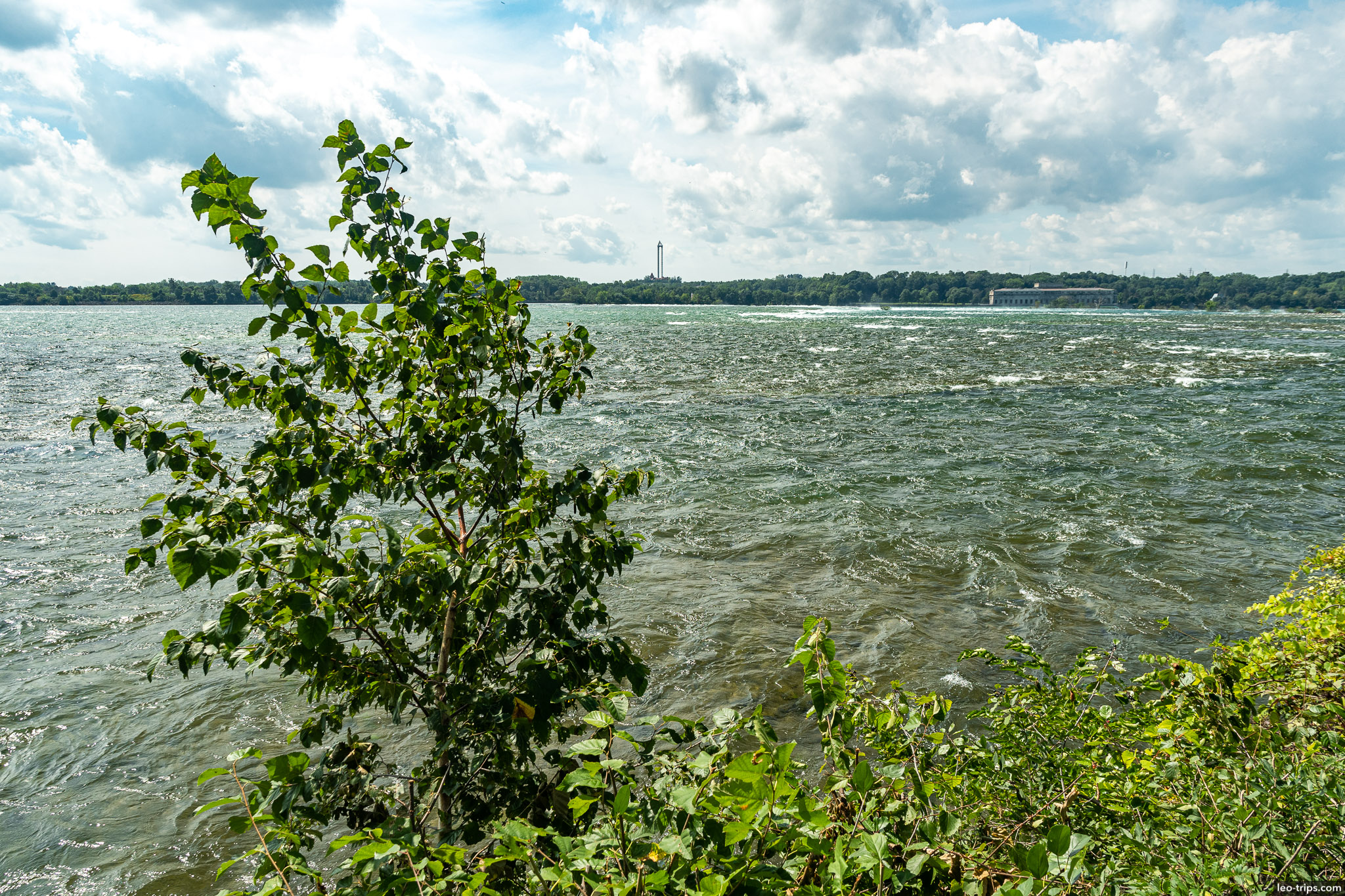 view of niagara river niagara falls state park