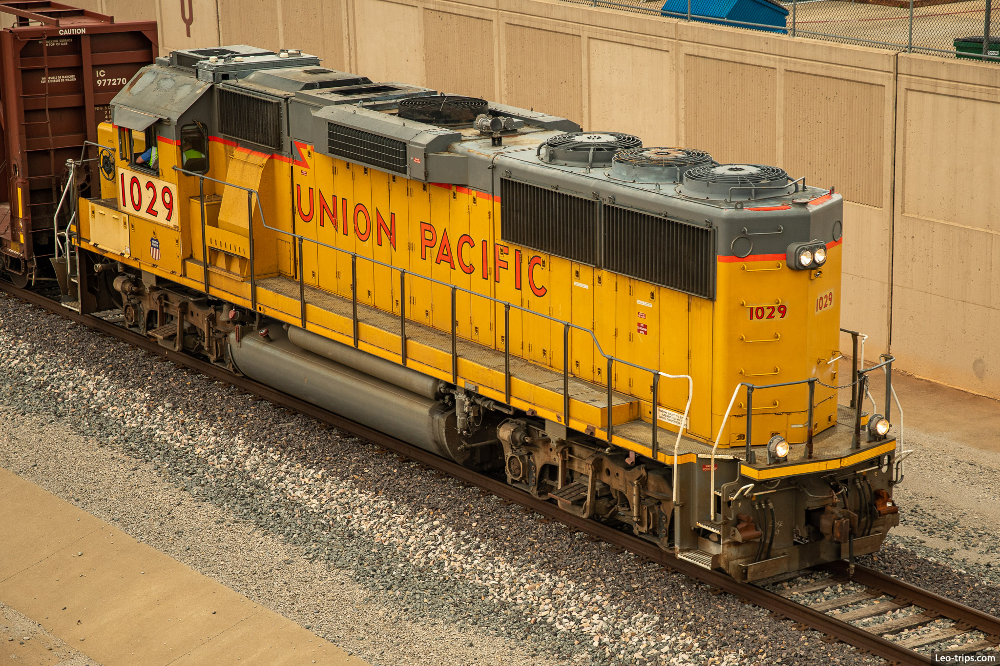 union pacific scale diesel locomotive oklahoma city