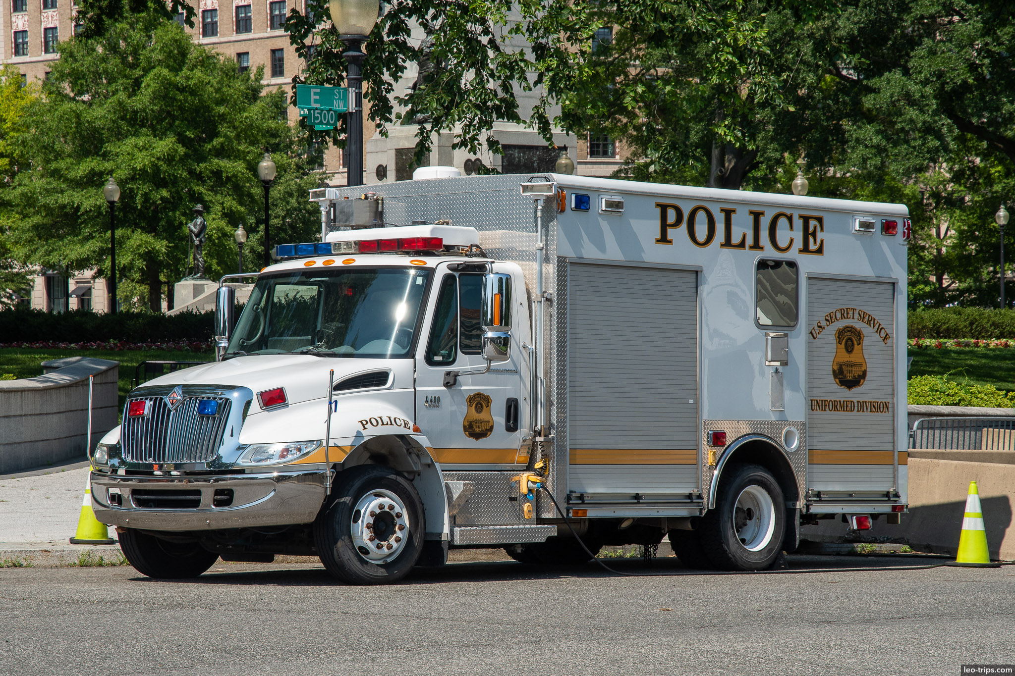 Police truck washington dc