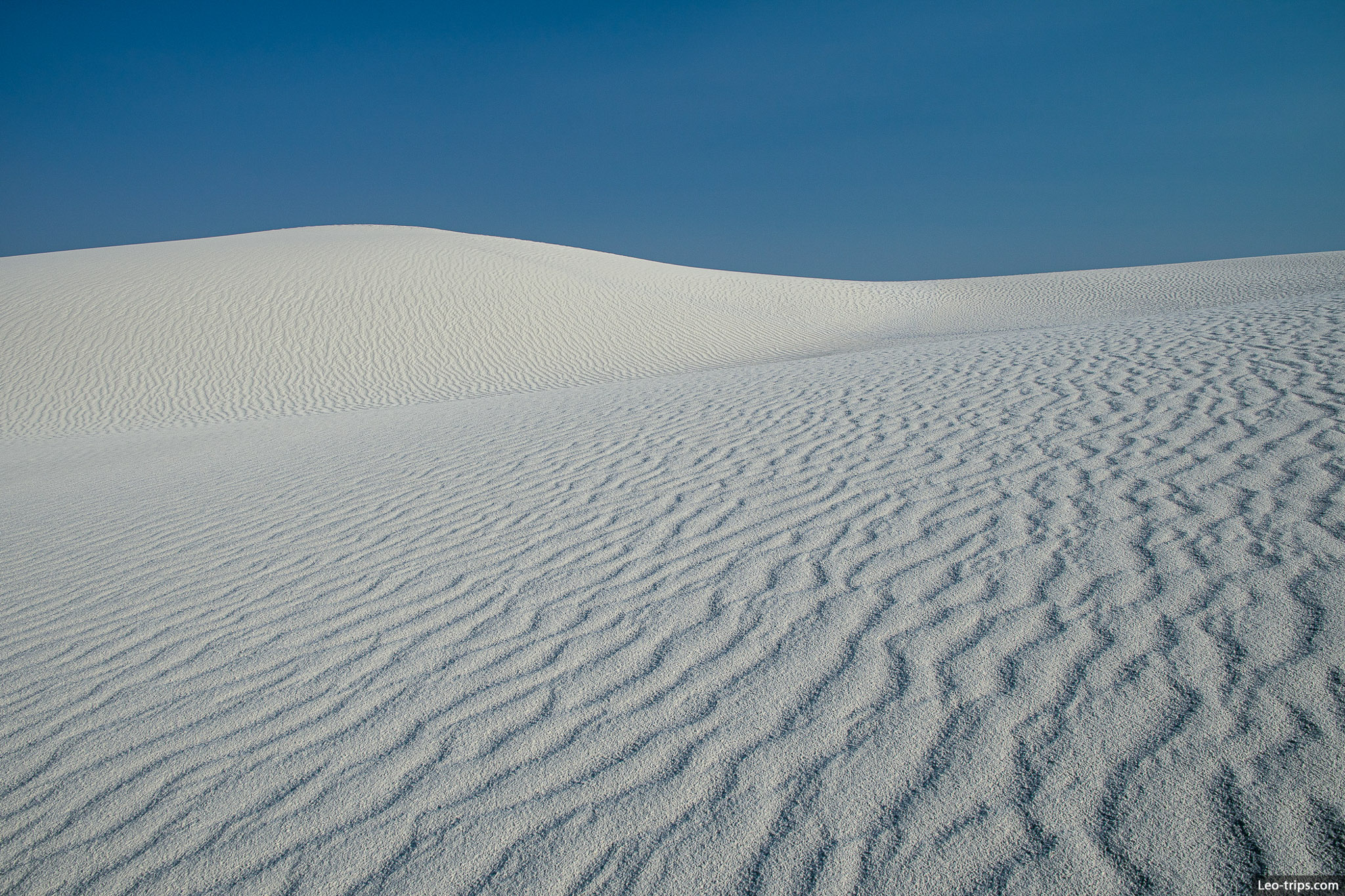 scenery of white sands desert white sands national park