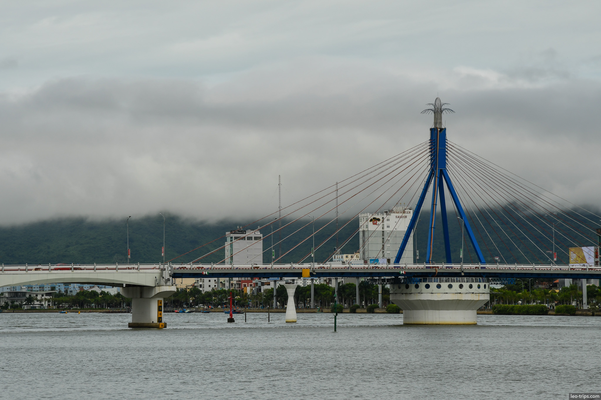 han river bridge danang cable stayed da nang