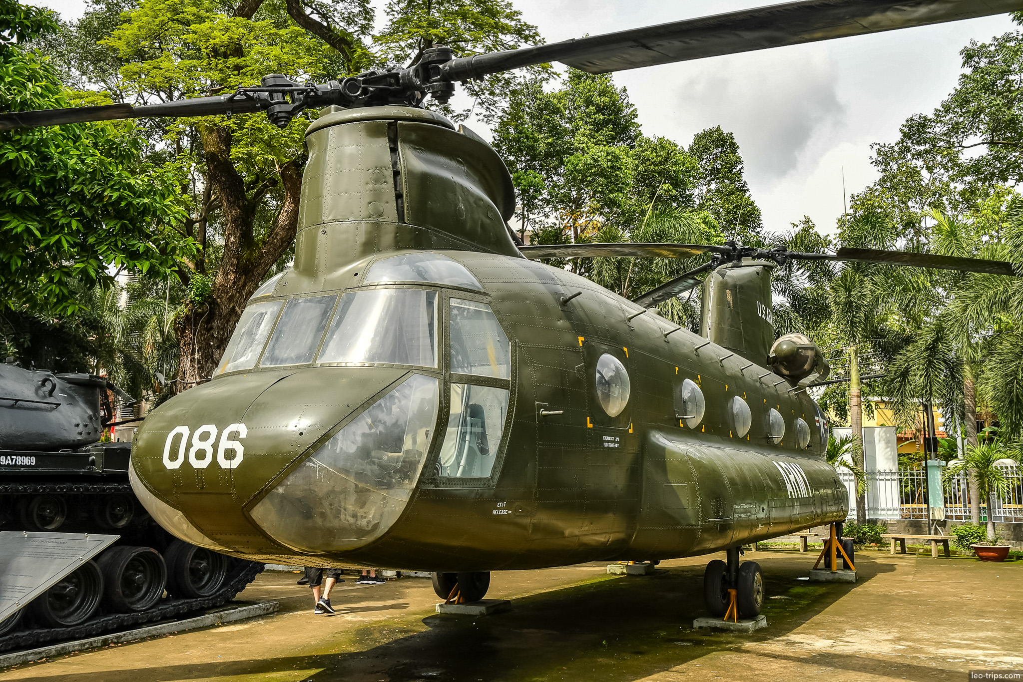chinook helicopter war remnants museum ho chi minh city