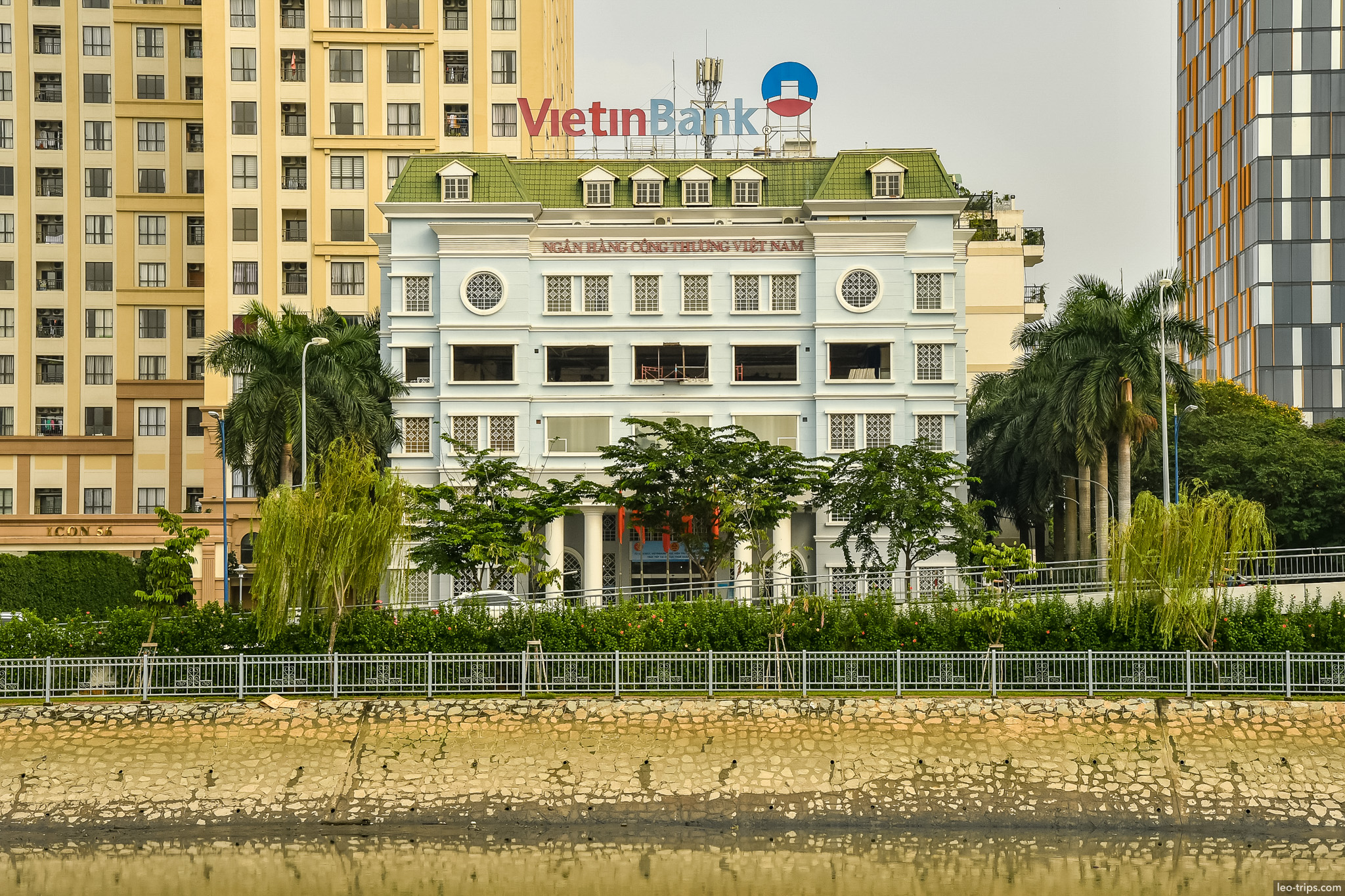 vietinbank colonial building saigon riverfront ho chi minh city