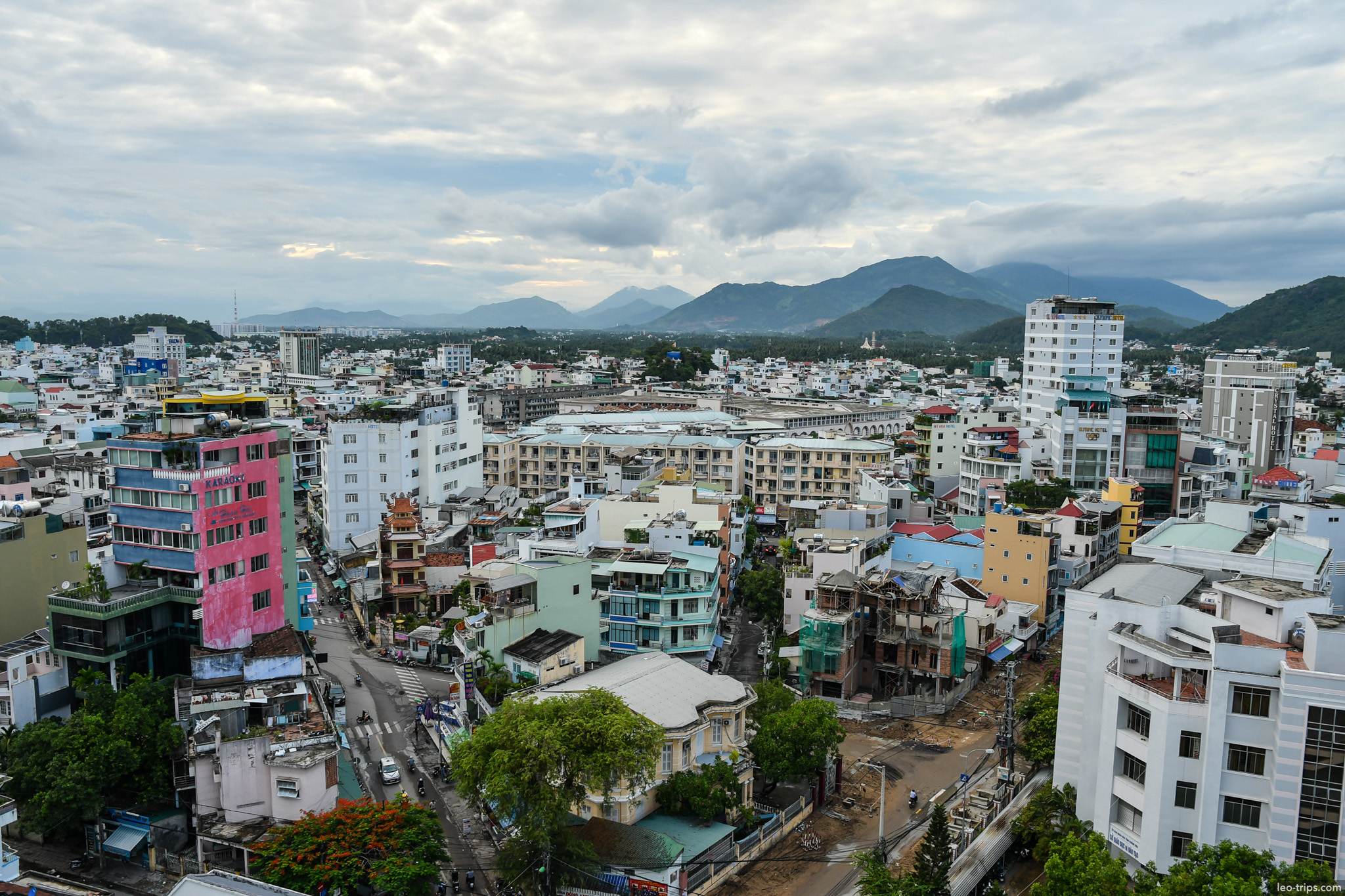 nha trang city rooftop view hotels construction nha trang